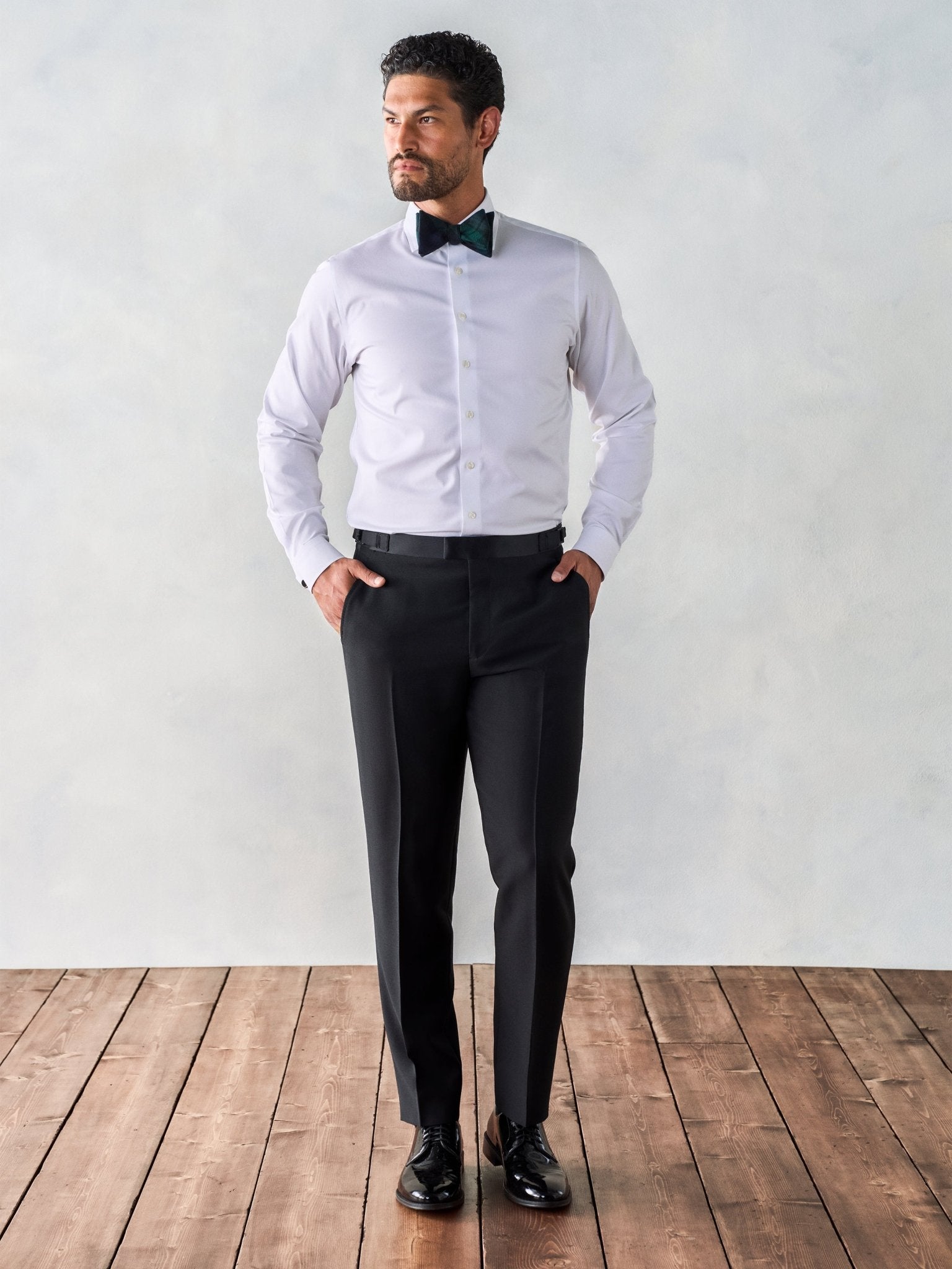 Double Breasted Tuxedo Home Try - On - The Black Tux