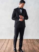 Double Breasted Tuxedo Jacket Home Try - On - The Black Tux