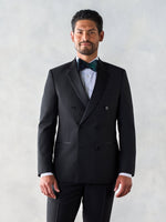 Double Breasted Tuxedo Jacket Home Try - On - The Black Tux