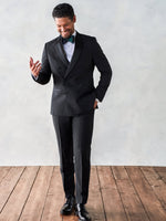 Double Breasted Tuxedo Pants - Classic - The Black Tux