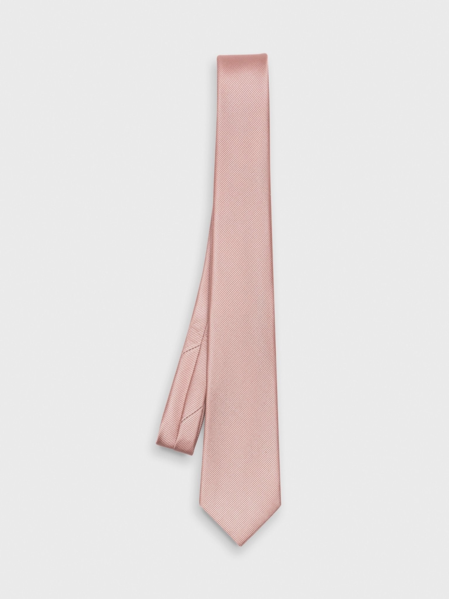 Dusty Rose Necktie - The Black Tux