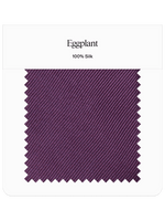 Eggplant Neckwear Swatch - The Black Tux