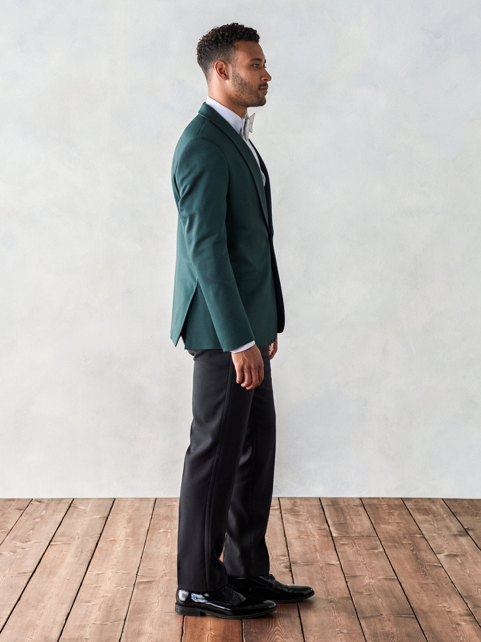grey suit with emerald green dress Grey Suit Green Dress Wedding