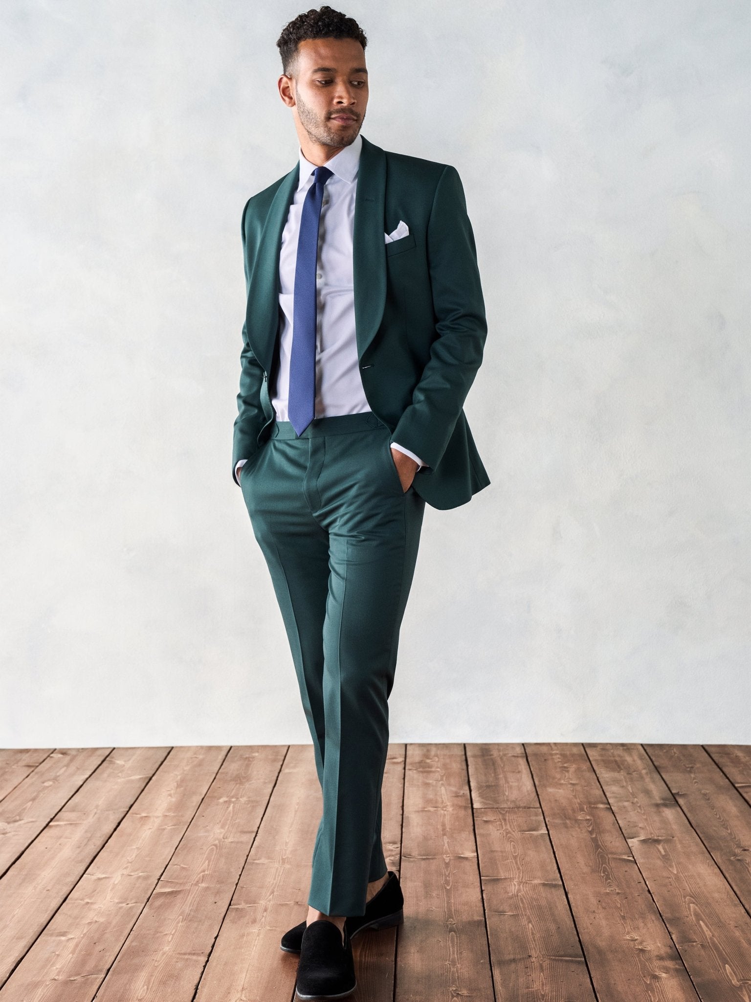 Emerald Tuxedo Pants - Classic - The Black Tux