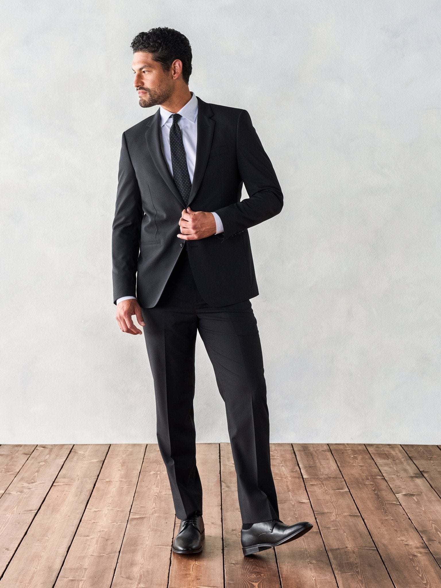 Essential Black Suit Pants - Classic - The Black Tux
