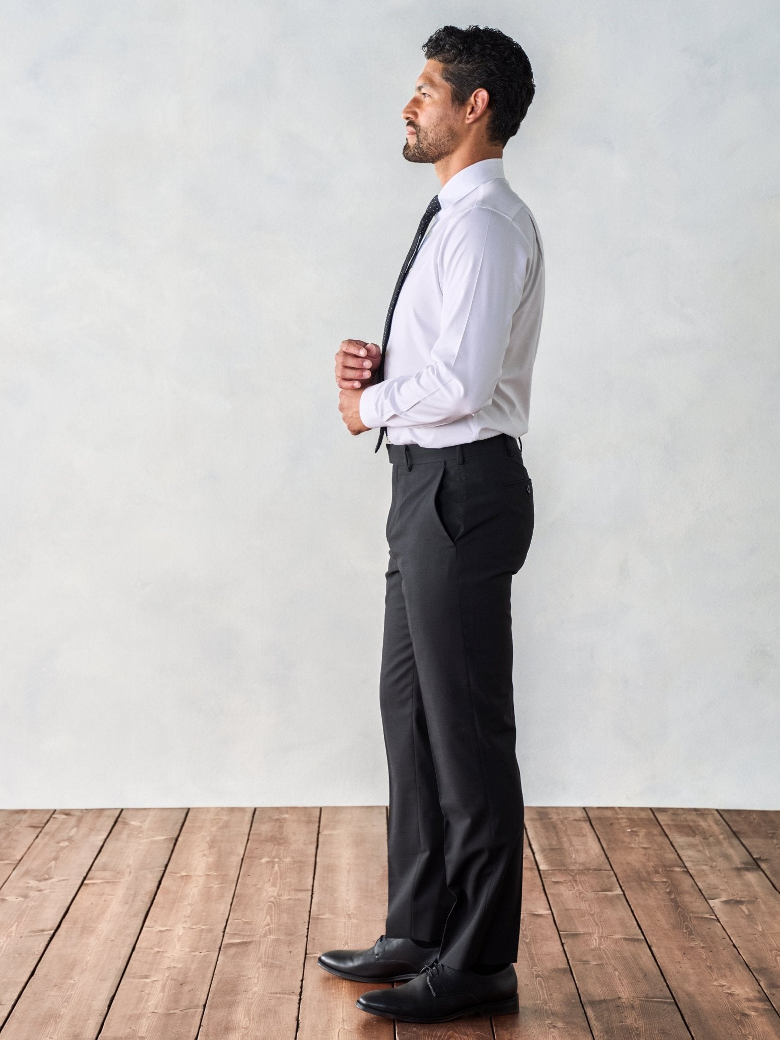 Essential Black Suit Pants - Classic - The Black Tux