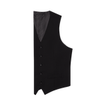 Essential Black Suit Vest - The Black Tux