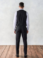Essential Black Tuxedo Vest - The Black Tux