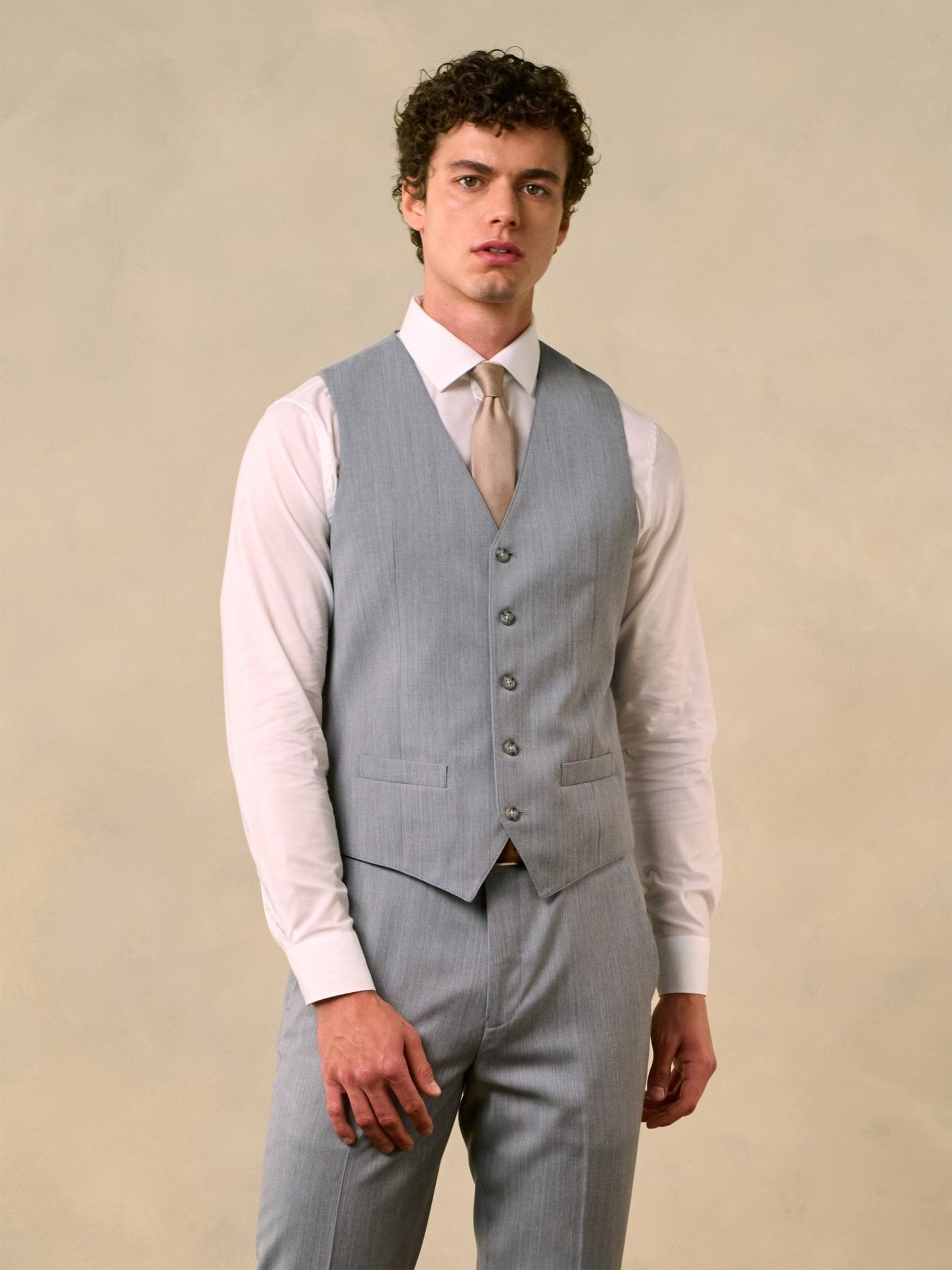 Sterling Grey Suit Vest - Perfect Groomsmen Attire