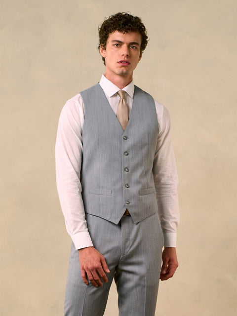 Essential Sterling Grey Suit Vest