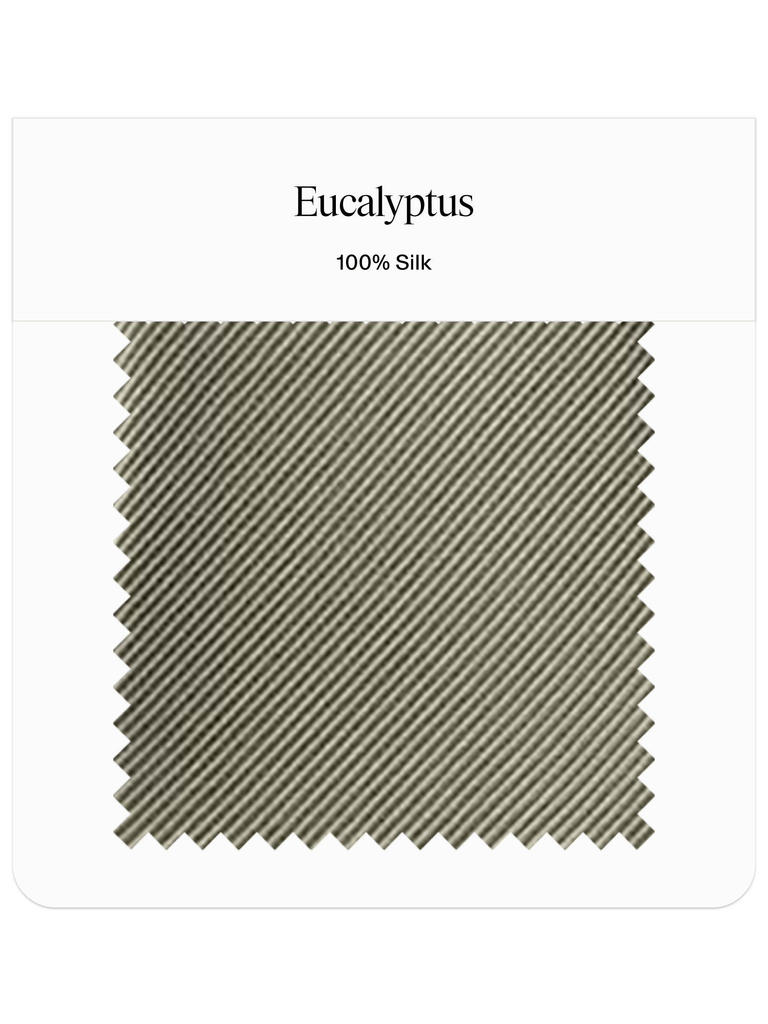 Eucalyptus Neckwear Swatch - The Black Tux