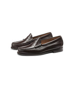 G.H.Bass Larson Weejuns Dark Brown Loafers - The Black Tux