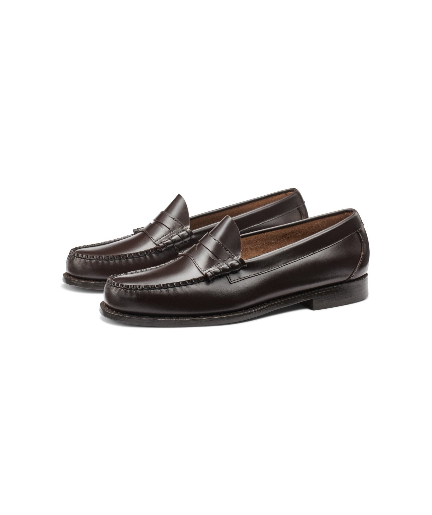 G.H.Bass Larson Weejuns Dark Brown Loafers - The Black Tux
