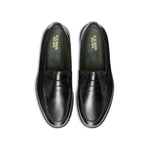 G.H.Bass Monogram Black Loafers - The Black Tux