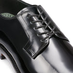 G.H.Bass Monogram Derby Black Patent Shoes - The Black Tux