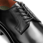 G.H.Bass Monogram Derby Black Shoes - The Black Tux