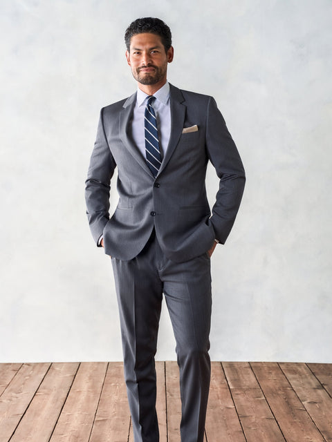 Grey Suit Home Try-On