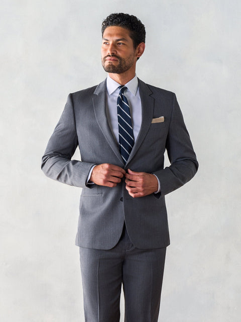 Grey Suit Outfit