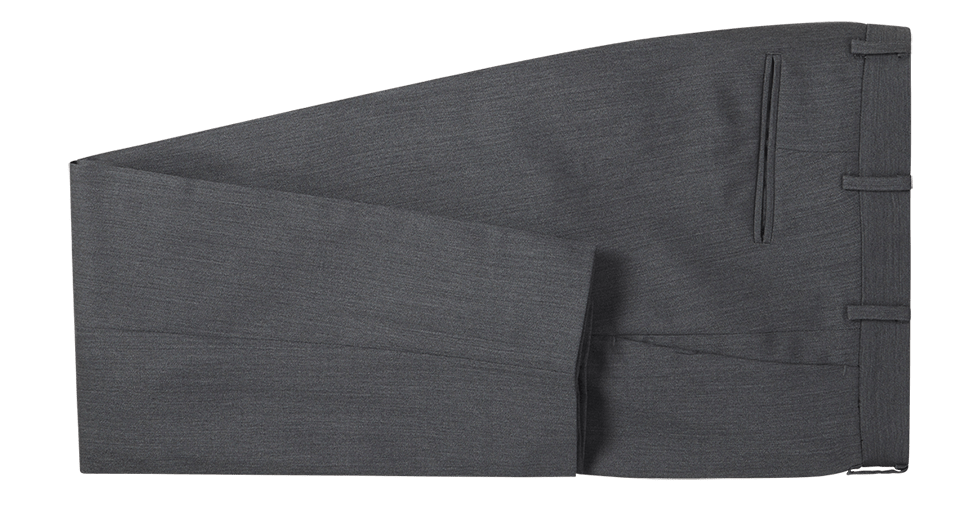 Grey Suit Pants - Classic - The Black Tux