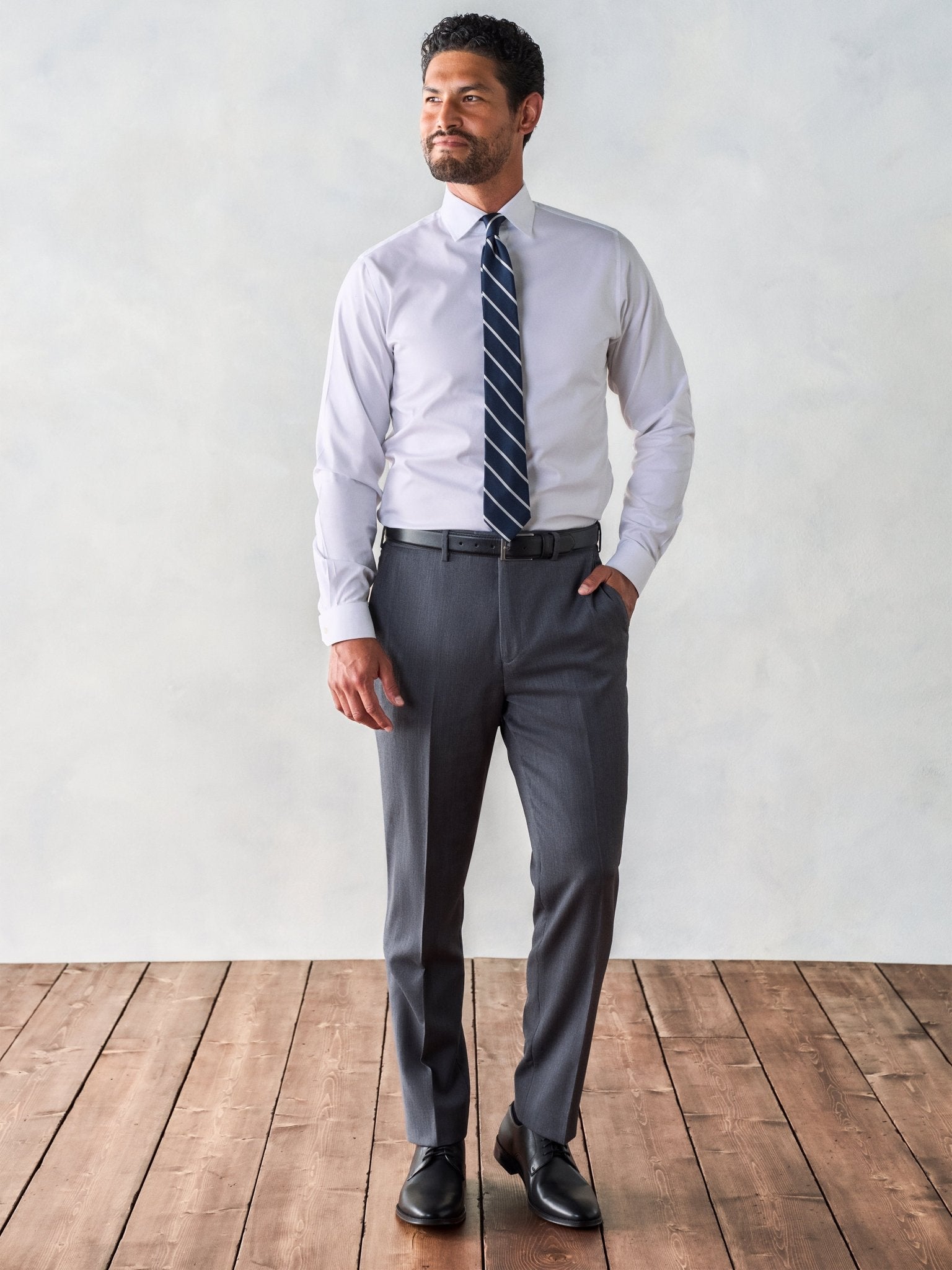 grey pants dress shirt 10 Grey Pant Matching Shirts Ideas