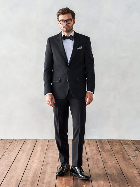 Grosgrain Bound Tuxedo Home Try-On