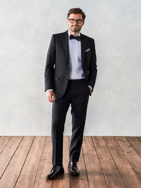 Grosgrain Bound Tuxedo Jacket