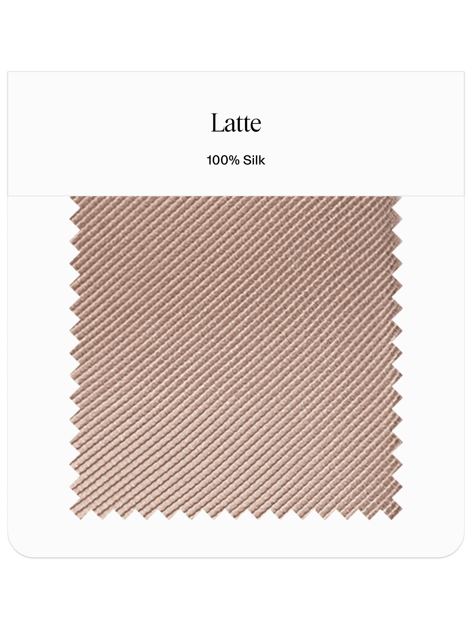 Latte Neckwear Swatch - The Black Tux