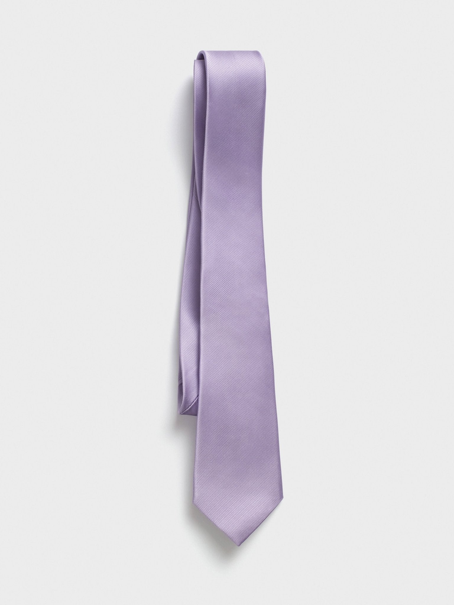 Lavender Silk Necktie - The Black Tux