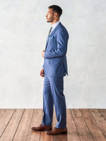 Light Blue Suit Jacket Home Try - On - The Black Tux