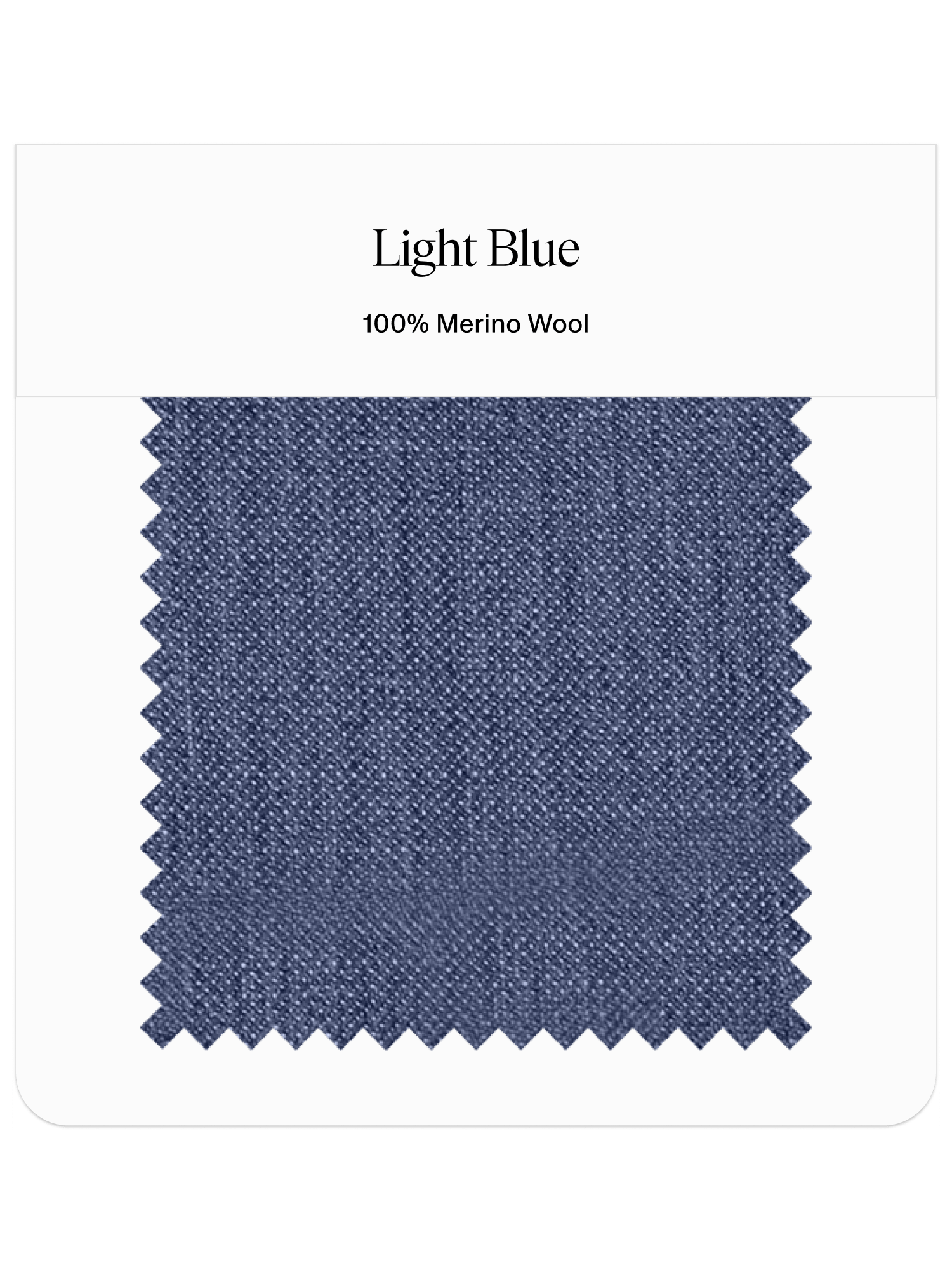 Light Blue Swatch - The Black Tux