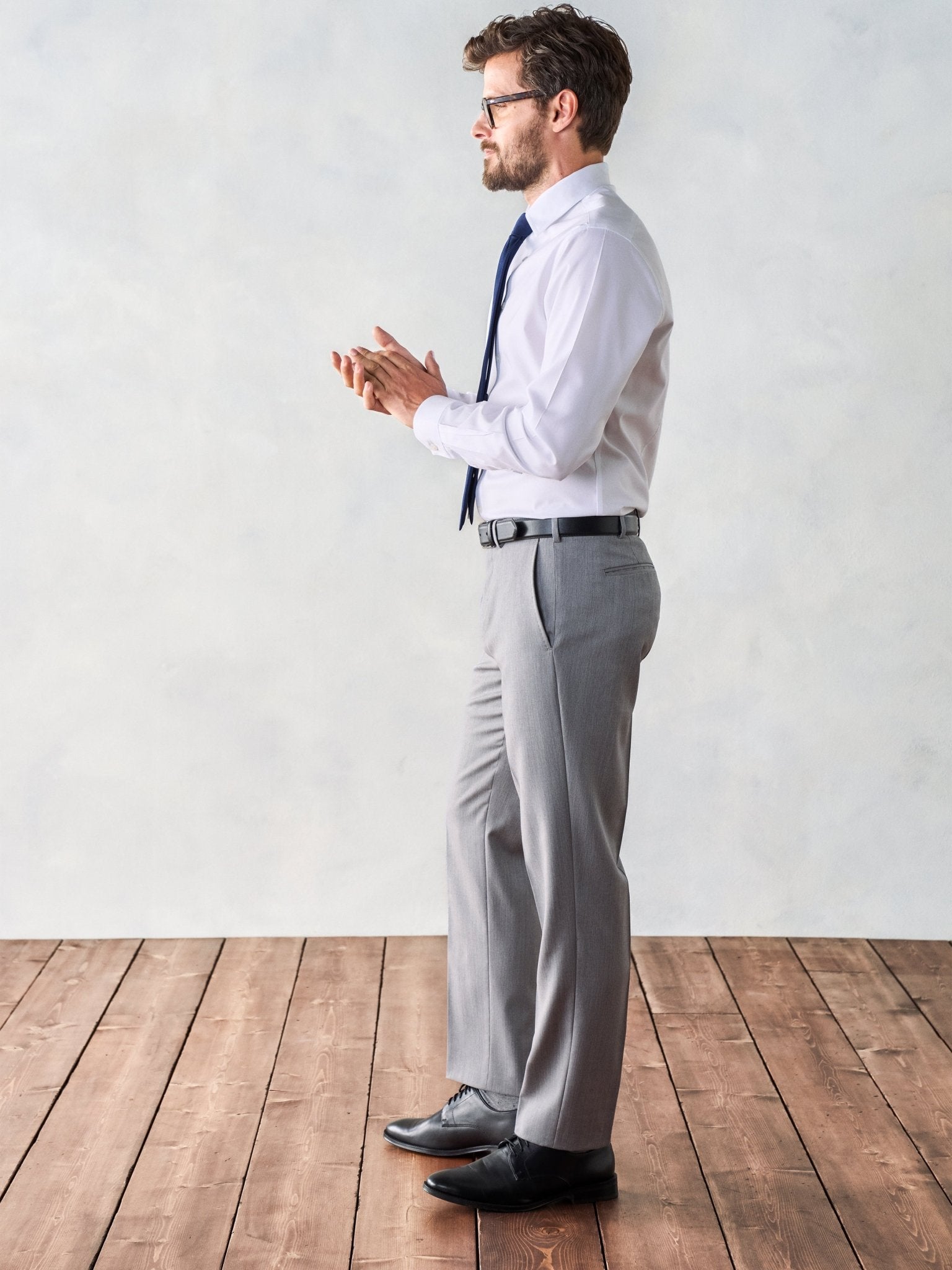 Light Grey Suit Outfit - The Black Tux