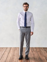 Light Grey Suit Pants - Classic - The Black Tux