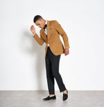 Marigold Shawl Jacket Tuxedo Home Try - On - The Black Tux