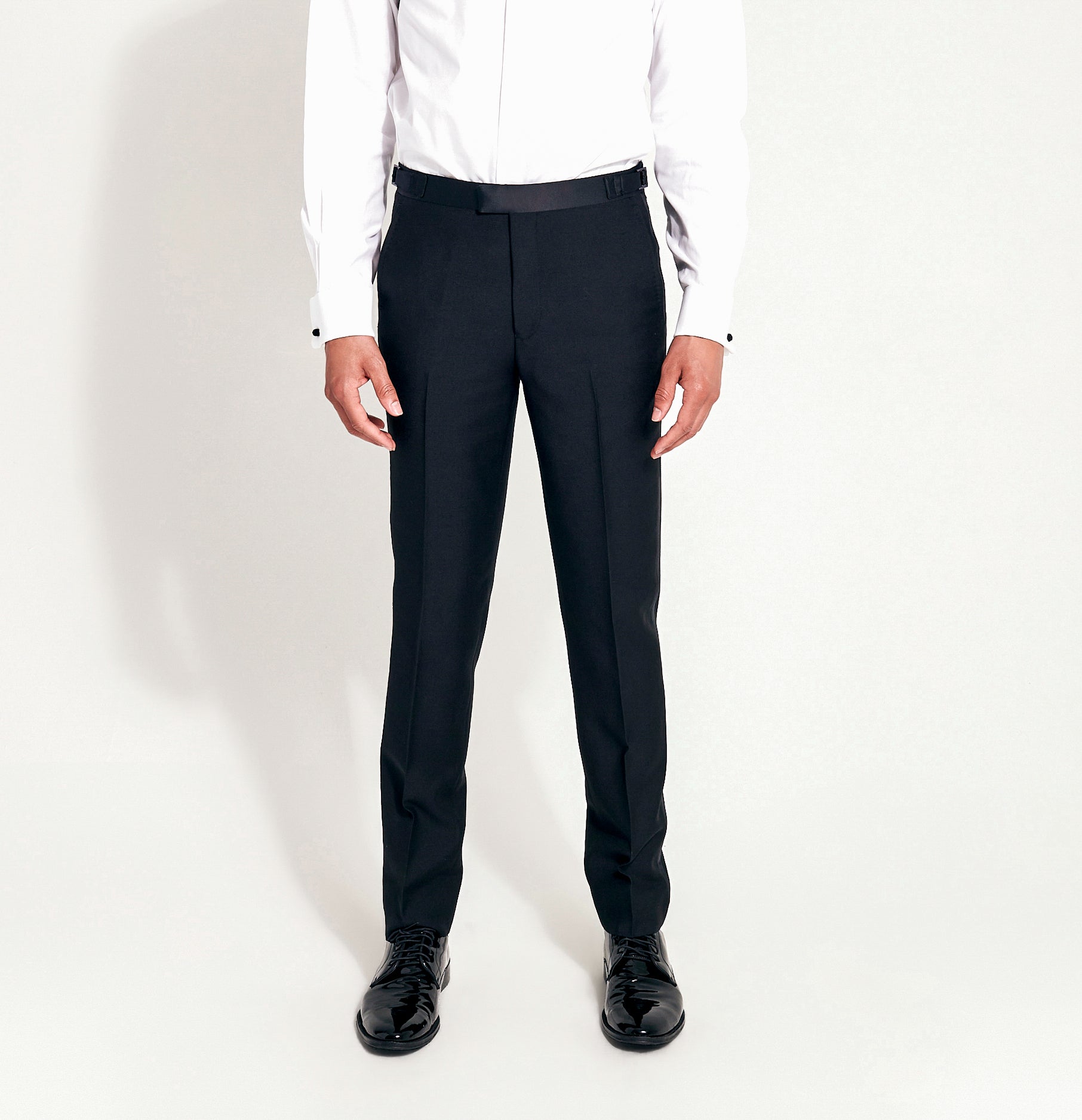 Midnight Pin Dot Tuxedo Outfit - The Black Tux