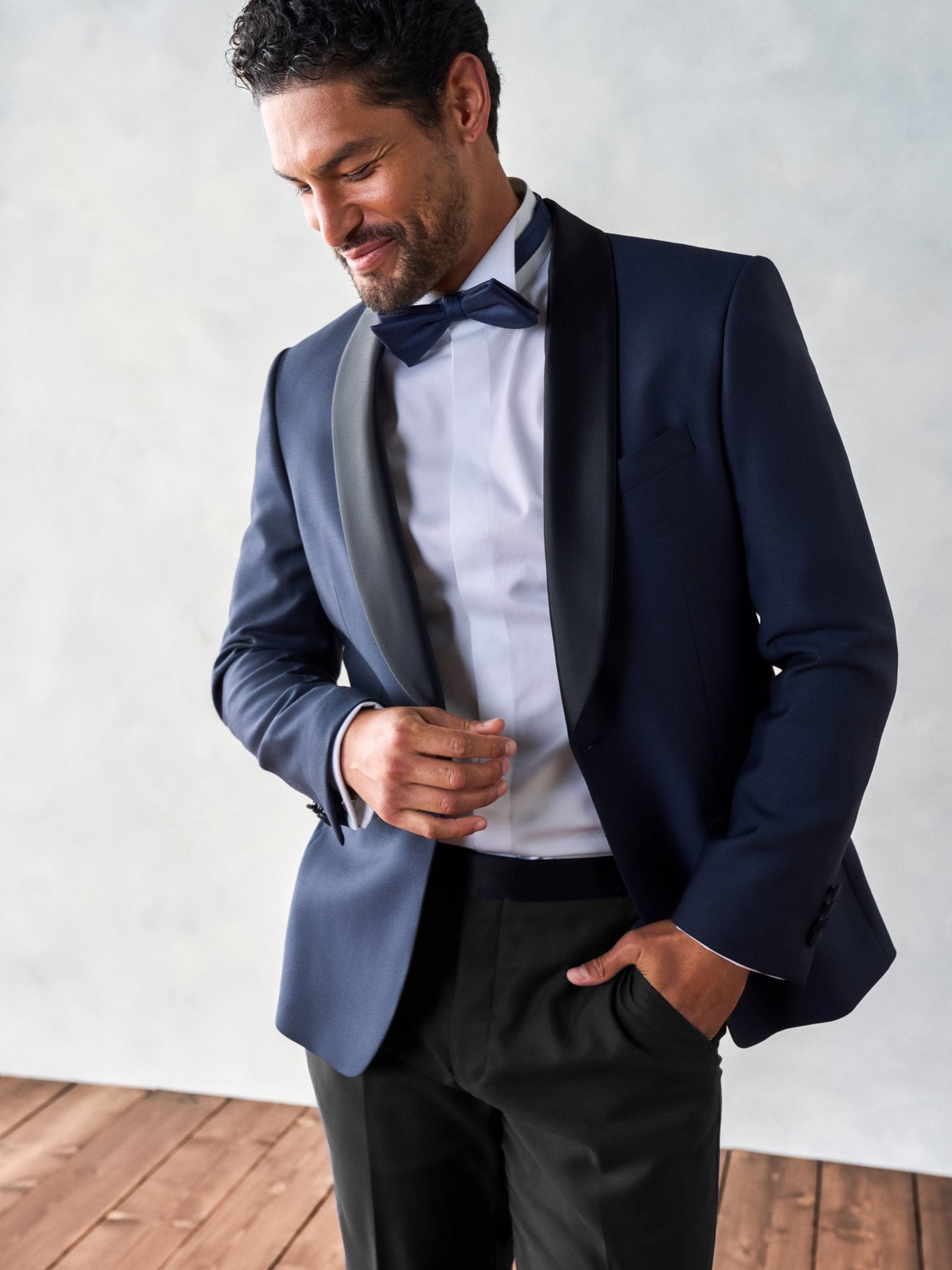 Midnight Shawl Jacket Tuxedo