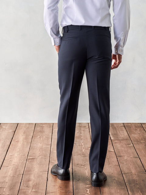 Navy Blue Suit Pants