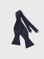 Navy Butterfly Bow Tie - The Black Tux