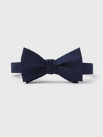 Navy Butterfly Bow Tie - The Black Tux