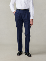 Navy Seersucker Suit Pants - Regular - The Black Tux