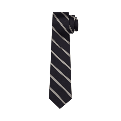 Navy Stripe Necktie