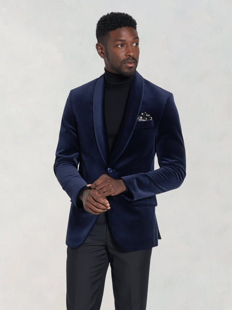 Ocean Velvet Tuxedo | Wedding Tux Rental | The Black Tux Ocean Velvet Tuxedo | Wedding Tux Rental | The Black Tux