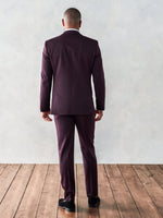 Plum Shawl Tuxedo Home Try - On - The Black Tux