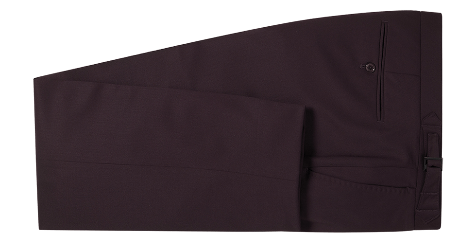 Plum Tuxedo Pants - Classic - The Black Tux