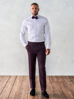 Plum Tuxedo Pants - Classic - The Black Tux