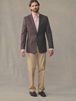 Brown Plaid Sportcoat