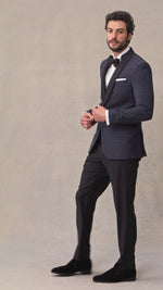 Midnight Pin Dot Tuxedo