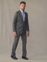 Grey Plaid Sportcoat