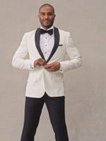 Contrast Shawl Jacket Tuxedo