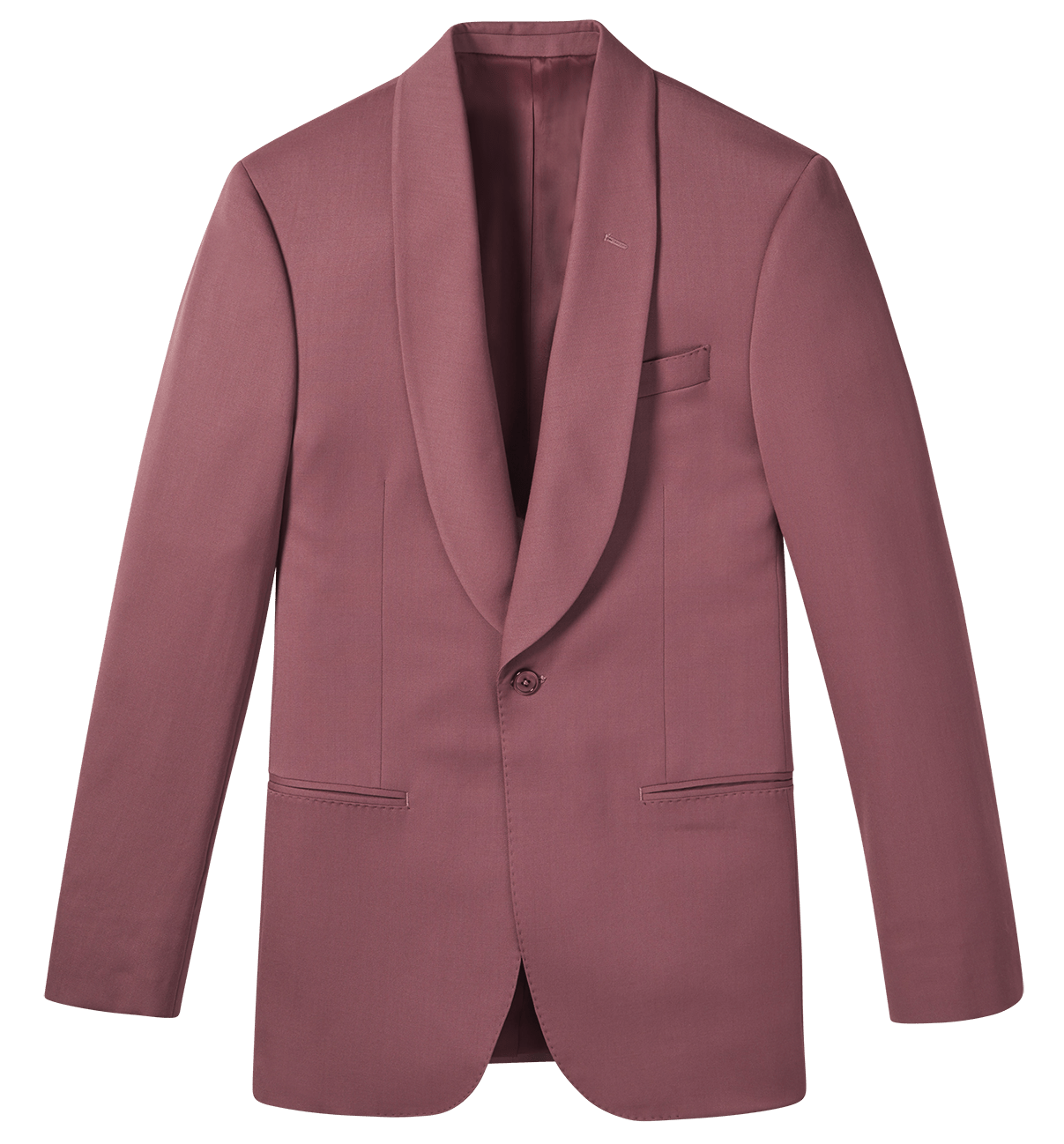 Rose Shawl Collar Tuxedo Jacket Home Try - On - The Black Tux