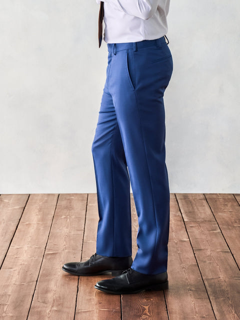 Royal Blue Suit Pants